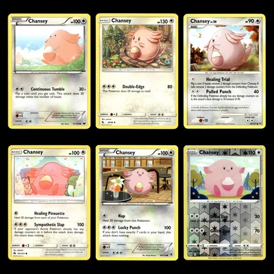 6x Chansey Lot 81.0 Black White Dark Explorers Pokemon Cards Collection Set TCG - Image 1 of 2