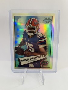 Anthony Richardson 2022 Bowman Chrome U Football 1952 Refractor Insert #52BF-6