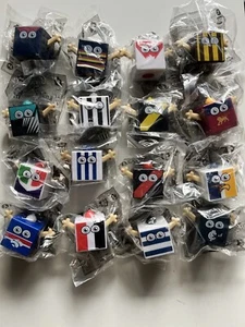 AFL Block Heads COMPLETE SET Hungry Jacks Toys - Picture 1 of 1