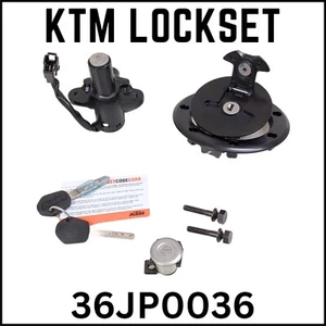 Ignition Lock Switch Set EVAP Shear Bolts Fits KTM Duke 390 2017-2020 - Picture 1 of 6