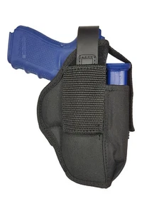 AK05 Nylon Holster for Glock 19 with Mag Pouch black 5-56.de - Picture 1 of 7