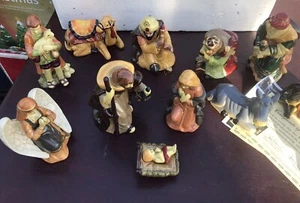 THOMAS PACCONI LARGE 17 PC NATIVITY SET 2009 CLASSICS COLLECTION - - Picture 1 of 6