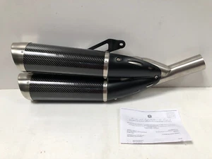 Ducati Diavel 1200 Carbon ABS Spark Sportauspuff Endschalldämpfer Auspuff - Picture 1 of 8