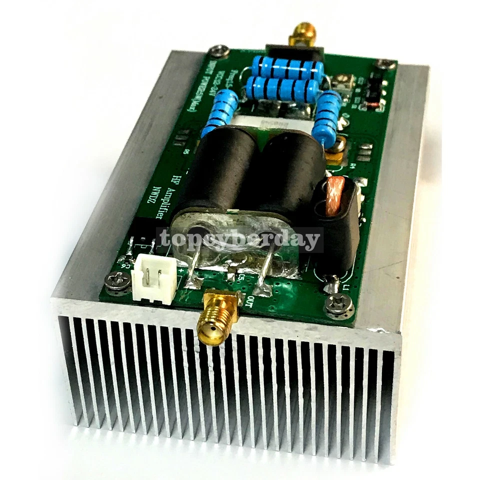 100W Kurzwellen Endstufe HF HF Linear Verstärker für Amateurfunk DC 12-16V 2-54MHz - Bild 1 von 1