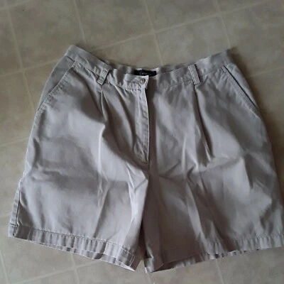 Pantalones Cortos De Colección Lauren Ralph Lauren Beige Chino Caqui Talla 10 Informales Mujeres 1967 Foto 1 de 4