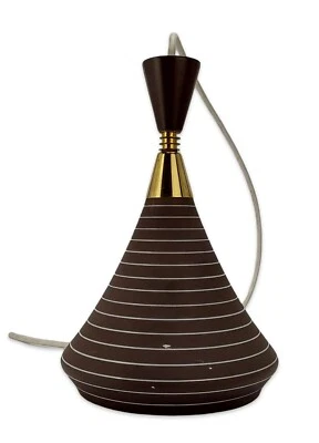 Lámpara colgante vintage moderna de mediados de siglo Moe Light Foto 1 de 4