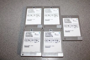 5x Samsung 200GB 6Gbps 2.5" MLC SAS SSD MZ6SR200HMFU - Photo 1/4