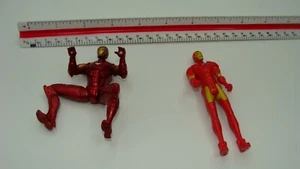 Two Iron Man 4" figures 2 pieces used - Picture 1 of 4