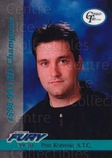 1999-00 Muskegon Fury #26 Phil Kopinski