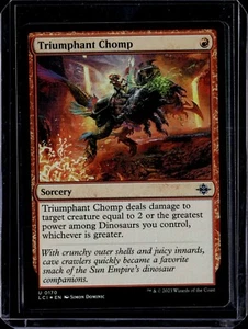 Triumphant Chomp 170 Foil NM - MTG Magic the Gathering - Picture 1 of 1