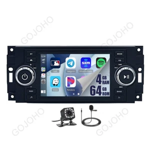 64GB Carplay Android 13 Car Radio Stereo GPS BT Navi For Dodge Charger 2006-2007 - Picture 1 of 21