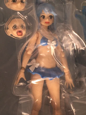 Aqua Swimsuit figma EX-063 KonoSuba Action Figure Max Factory 2021 From Japan Cover