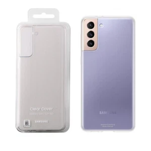 COVER CUSTODIA ORIGINALE SAMSUNG per GALAXY S21+ PLUS SM-G996 TRASPARENTE CLEAR - Imagen 1 de 2