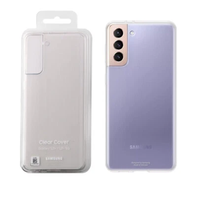 COVER CUSTODIA ORIGINALE SAMSUNG per GALAXY S21+ PLUS SM-G996 TRASPARENTE CLEAR - Immagine 1 di 2