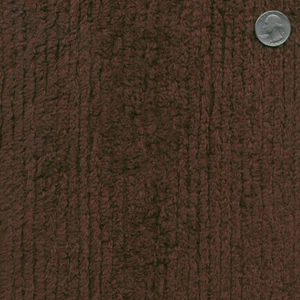 Terry Chenille Brown 57" Wide Cotton Fabric by the Yard A414.03 - Picture 1 of 1
