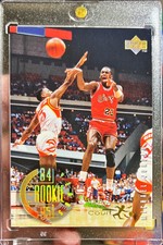 1995-96 Upper Deck Michael Jordan 84 85 The Rookie Year #137 Electric Court GOLD
