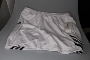 Adidas Womens climalite utility shorts white Large - Picture 1 of 3