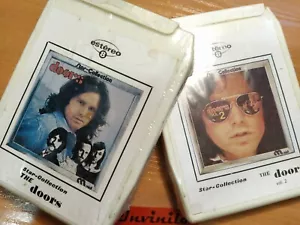 The Doors STAR-COLLECTION Vol1 & Vol2 8-track tapes from Portugal * SEALED * - Picture 1 of 6