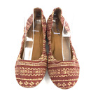 Lucky Brand Emmie Ballet Flats Size 7 Southwest Print Shoes Aztec Tribal Western