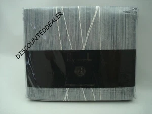 Kelly Wearstler King Fitted Sheet Sway Tidal Fog New - Picture 1 of 3