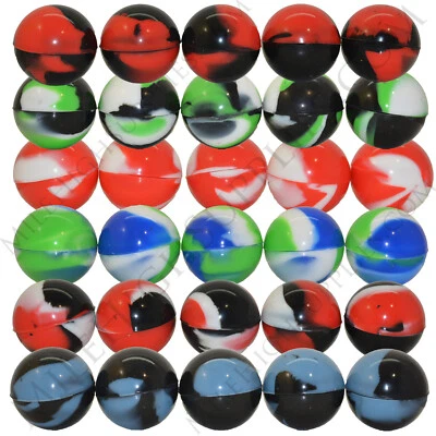 Tarro contenedor de silicona de 20 10 ml antiadherente libre de BPA bola redonda almacenamiento al por mayor Foto 1 de 4