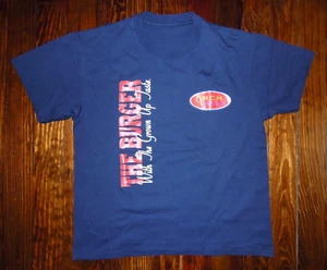 T Shirt Vintage 90er McDonalds Arch Deluxe Burger Mitarbeiter Fast Food passt L / XL - Bild 1 von 7