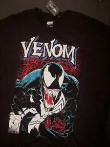 Venom Marvel Shirt Adult XL Graphic Spider man Casual Movie Netflix Men - Picture 1 of 4