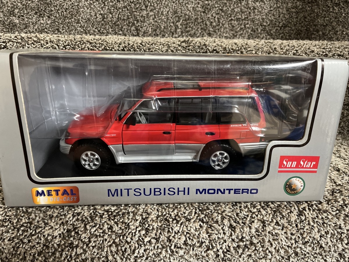 1/18 Sunstar Mitsubishi Montero 4WD V6 3500 Diecast New!! Rare! | eBay