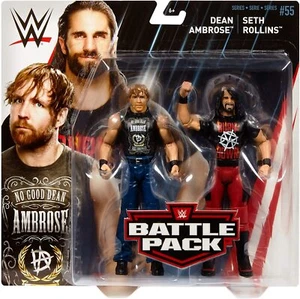 WWE Battle Pack Dean Ambrose und Seth Rollins NEU - Bild 1 von 5