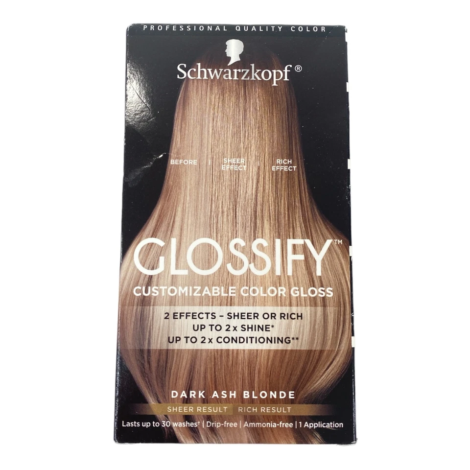Schwarzkopf Glossify Color Gloss Dark Ash Brown