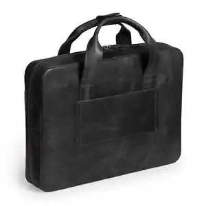Personalisierte Leder Reise 16" Laptoptasche - Aktentasche Umhängetasche Portfolio - Bild 1 von 26