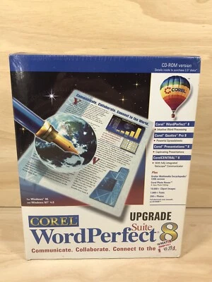 Corel WordPerfect Suite 8 Actualización Nueva Caja Sellada Foto 1 de 4