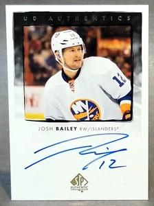 2022-23 SP Authentic UD Authentics #UDA-JB Josh Bailey - Picture 1 of 2