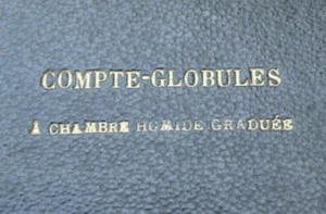 compte - globules a chambre humide graduée m. stiassnie - paris ( médecine ) - Bild 1 von 6