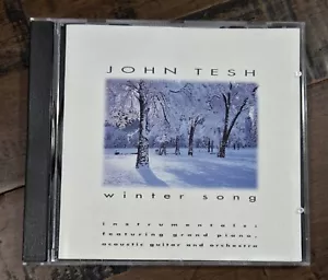 JOHN TESH Winter Song CD Grand-Piano Acoustic-Guitar Orchestra VGC! - Picture 1 of 4
