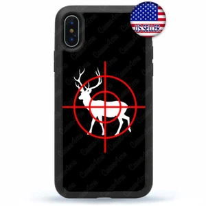 Deer Hunting Phone Case For iPhone 16 Pro Max Plus 15 Mini 14 13 12 X XR - Picture 1 of 5