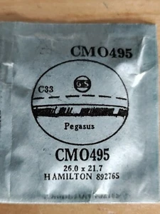 CMO495 Hamilton Pegasus watch crystal  - Picture 1 of 1