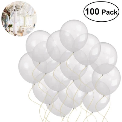  Palloncini Trasparenti Lattice Decorazione Palloncino Trasparente - Immagine 1 di 4