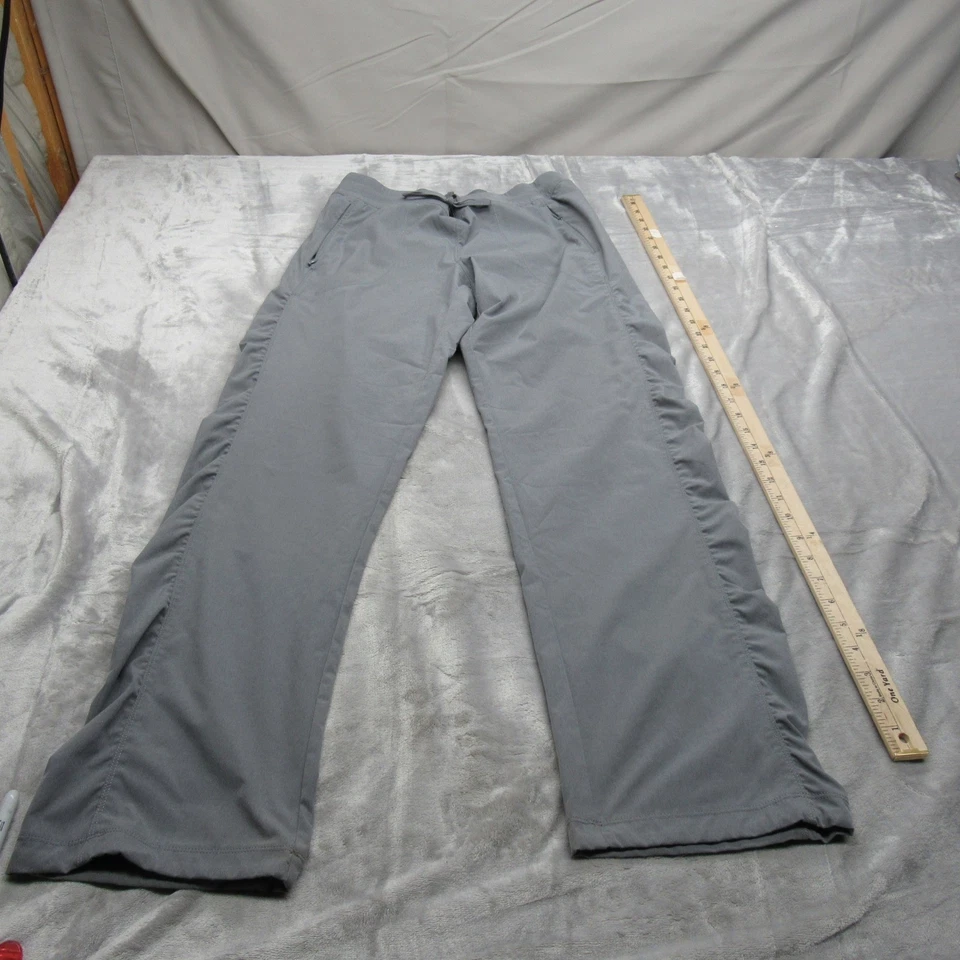 Pantalones KUHL Para Hombre Pequeños Gris Cordón Rendimiento Aire Libre Senderismo Viento Lluvia 28x30 Foto 1 de 4