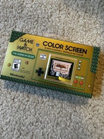 Nintendo Game & Watch: The Legend of Zelda Color Screen Gold Green USB-C