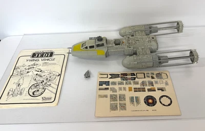 Vintage Star Wars Kenner 1983 Y-wing Vehicle Ship Return the Jedi Original Nice - Image 1 of 4