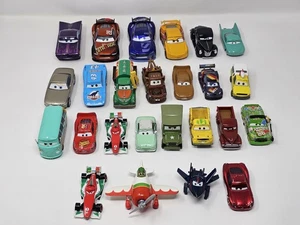 Large Disney Pixar Cars & Planes Toy Car Lot – Mostly Diecast – Playworn - Picture 1 of 11