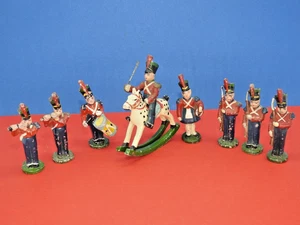 WEND-AL VINTAGE 1948 UNBREAKABLE TOYS ALUMINIUM TOYTOWN SOLDIER ON ROCKING HORSE - Picture 1 of 7