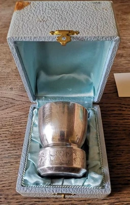 Ancienne timbale en métal argenté Stéphane Prudhomme - Photo 1/4