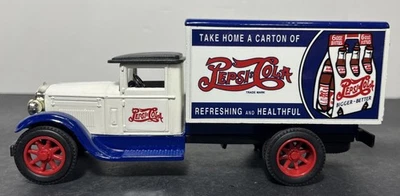 Camión de reparto Ford Pepsi Cola 1930 Diecast Bank American Classic 1992 con llave Foto 1 de 4