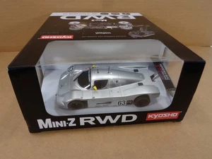 Coche de carreras Kyosho Sauber Mercedes Grupo C C C9 LM 1989 Readyset Mini-Z MR-03 - Imagen 1 de 6