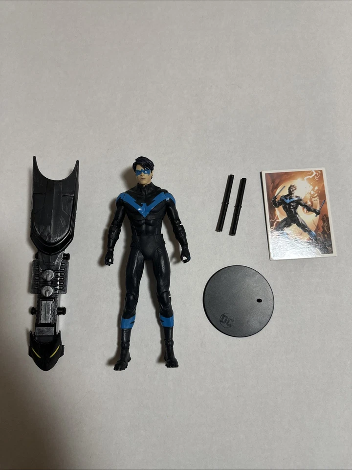 McFarlane Toys DC Multiverse Nightwing Better Than Batman Action Figure Complete - Image 1 of 4