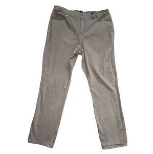 Bandolino Womens 'Amy' Chino Pants-Gray-Size 16-GUC - Picture 1 of 6