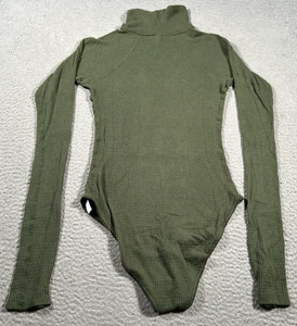 Body donna Intimately Free People piccolo verde tutto quello che vuoi tartaruga waffle - Foto 1 di 11