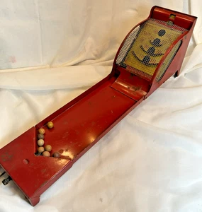 Wyandotte Toy Skip Ball Skee Ball Game Tin Litho 1930’s - Picture 1 of 19